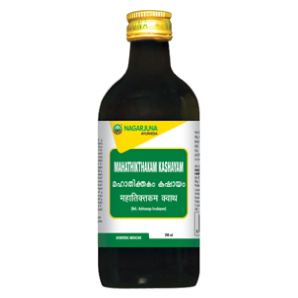 NAGARJUNA MAHATHIKTHAKAM KASHAYAM - Pack of 3 (200 ML each)