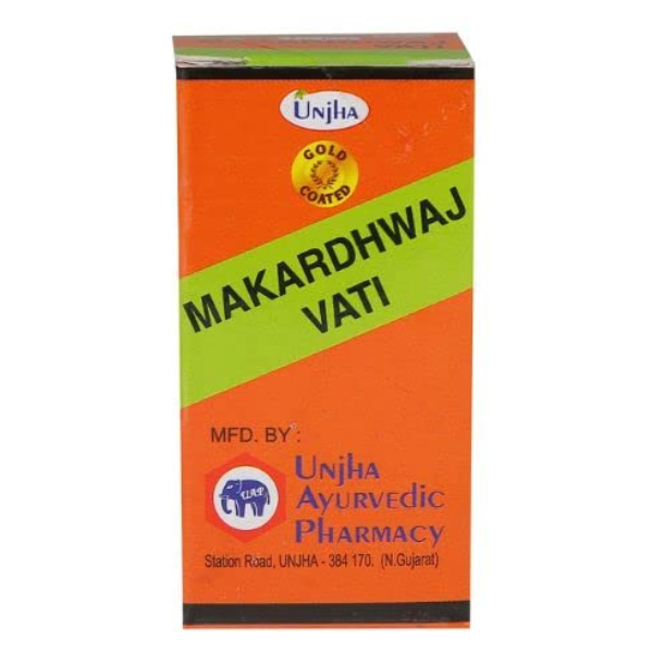 UNJHA MAKARDHWAJ VATI (GOLD COATED)
