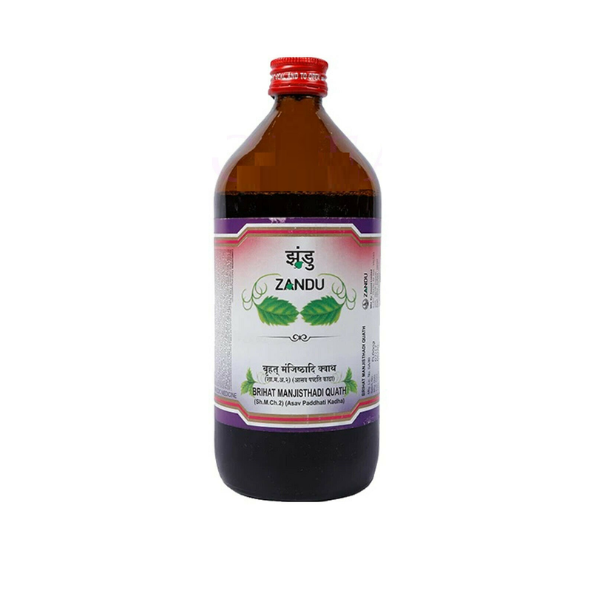 Zandu Manjishthadi Quauth Brihat (450 Ml)