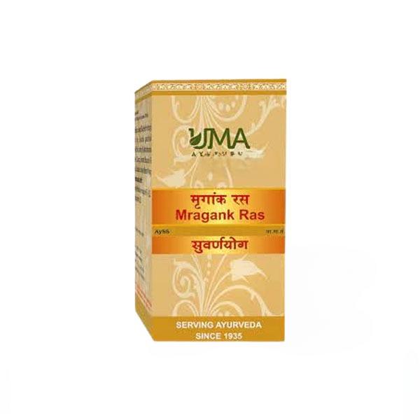UMA AYURVEDA MRAGANK RAS TABLET (WITH GOLD)