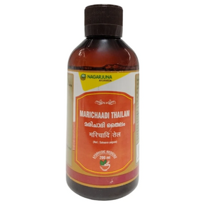NAGARJUNA MARICHAADI THAILAM - Pack of 4 (200 ML Each)
