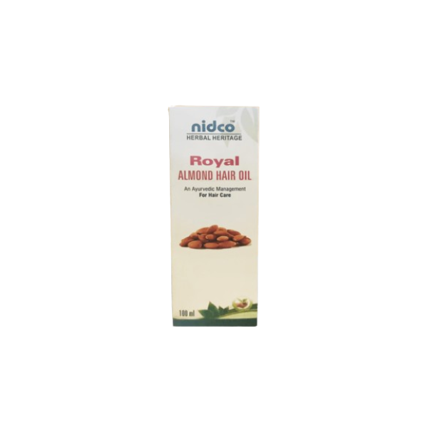 Nidco Royal Almond Hair Oil - PACK OF 5 (100ML EACH)