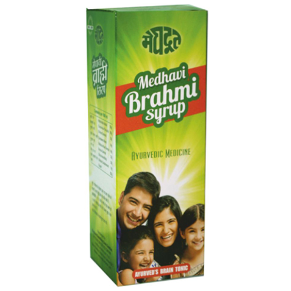 MEGHDOOT MEDHAVI BRAHMI SYRUP - PACK OF 3 (200 ML EACH)