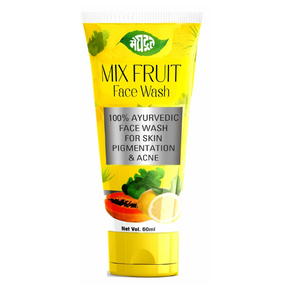 MEGHDOOT HERBAL MIX FRUIT FACE WASH - PACK OF 4 (60 ML EACH)