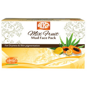 MEGHDOOT HERBAL MIX FRUIT MUD FACE PACK - PACK OF 16 (25 GM EACH)