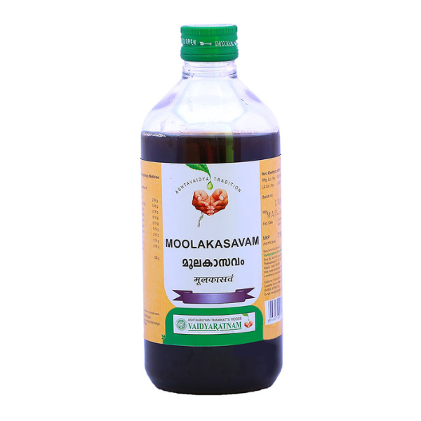 VAIDYARATNAM MOOLAKASAVAM - PACK OF 3 (450 ML EACH)