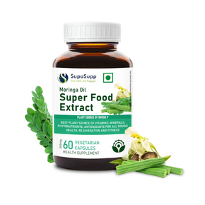 SuppaSupp MORINGA OIL SUPER FOOD EXTRACT (60 CAPSULES)