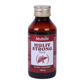 Multani Muliv Strong Syrup - Pack of 6 (100 ml Each)