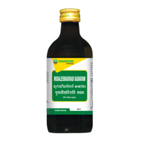 NAGARJUNA MUSALEEKHADIRADI KASHAYAM - Pack of 5 (200 ML Each)