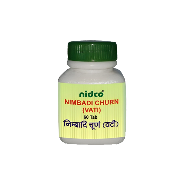 NIDCO NIMBADI CHURN VATI - Pack of 6 (60 TABLETS Each)