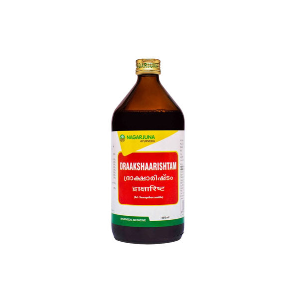 NAGARJUNA DRAAKSHARISHTAM - Pack of 4 (450 ML Each)