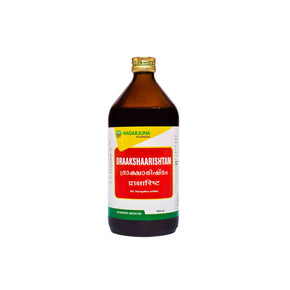 NAGARJUNA DRAAKSHARISHTAM - Pack of 4 (450 ML Each)