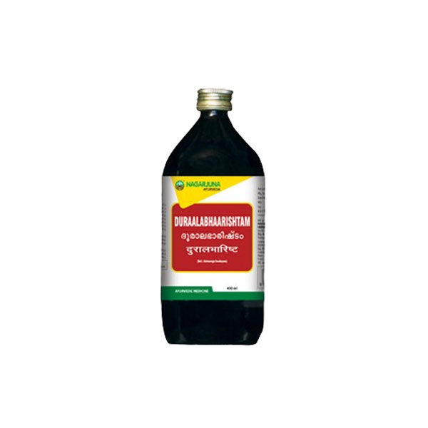 NAGARJUNA DURAALABHAARISHTAM - Pack of 5 (450 ML each)