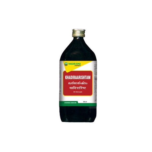 NAGARJUNA KHADIRAARISHTAM - Pack of 4 (450 ML Each)