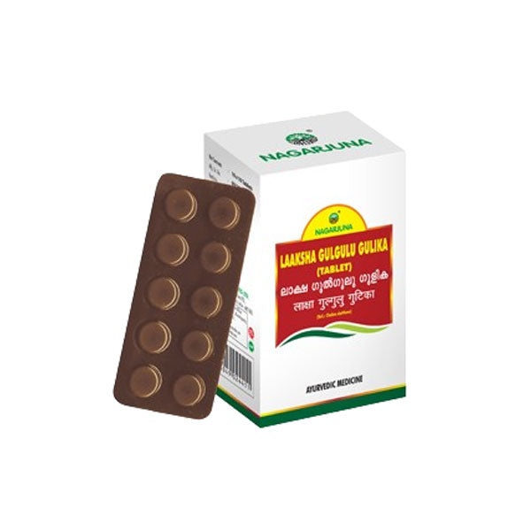 NAGARJUNA LAAKSHA GULGULU GULIKA - Pack of 2 (100 TABLETS each)