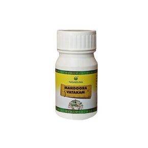 NAGARJUNA MANDOORA VATAKAM - Pack of 2 (100 TABLETS each)