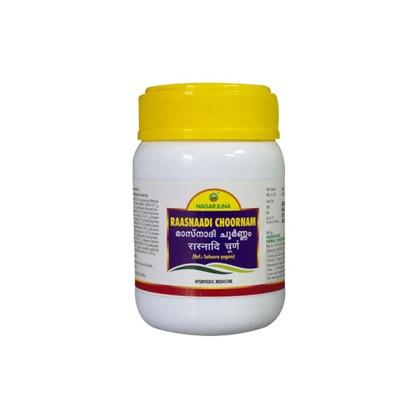 NAGARJUNA RAASNAADI CHOORNAM - Pack of 8 (50 GM Each)