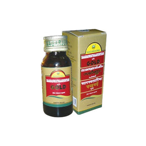 NAGARJUNA SAARASWATHAARISHTAM WITH GOLD - Pack of 3 (25 ML each)