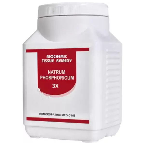 BAKSON'S HOMEOPATHY BIOCHEMIC NATRUM PHOSPHORICUM 3X