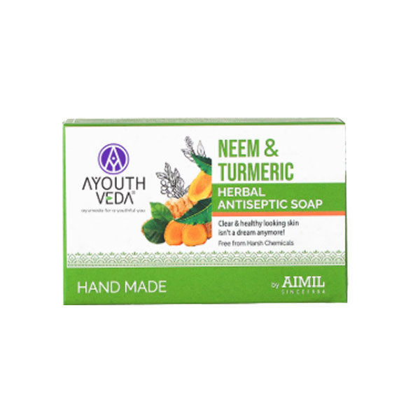 NEEM & TURMERIC SOAP - Pack of 6 (100 GM each)