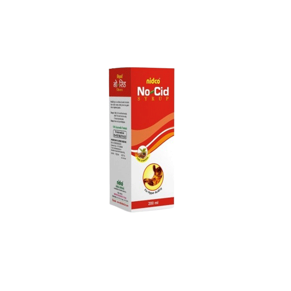 NIDCO NO CID SYRUP - Pack of 5 (200ML Each)