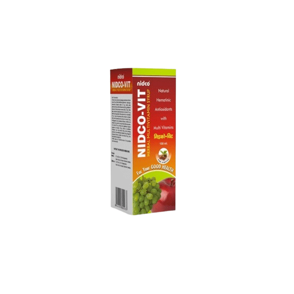 NIDCO VIT SYRUP - Pack of 5 (200ML each)