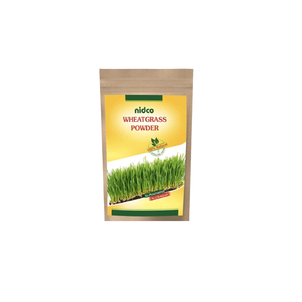 NIDCO WHEATGRASS POWDER - Pack of 2 (100GRAM Each)