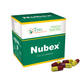 Nubex Capsules - Pack of 2 (10 Strip 100 Capsules)