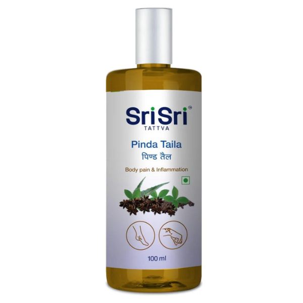 SRI SRI TATTVA PINDA TAILA - PACK OF 4 (100 ML EACH)