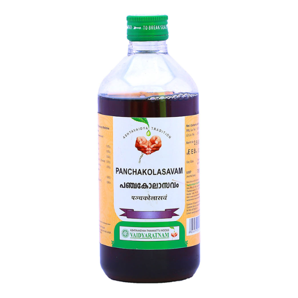 VAIDYARATNAM PANCHAKOLASAVAM - Pack of 4 (450 ML)