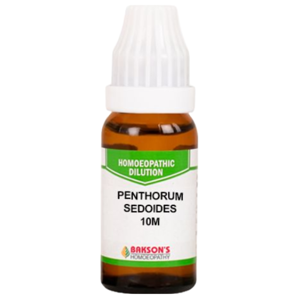 BAKSON'S HOMEOPATHY PENTHORUM SEDOIDES DILUTION 10M - PACK OF 2 (10 ML EACH)