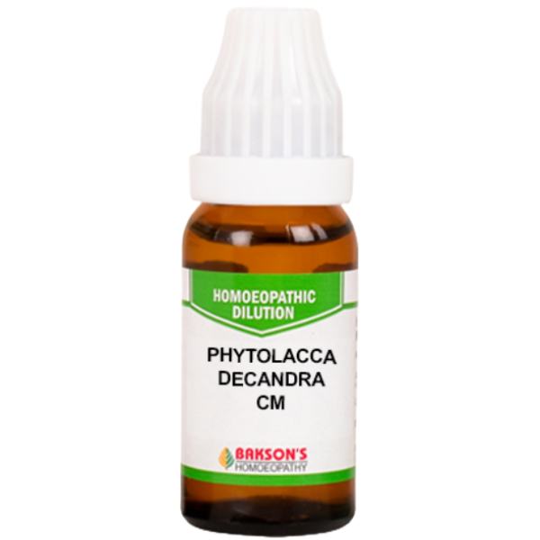 BAKSON'S HOMEOPATHY PHYTOLACCA DECANDRA DILUTION CM - PACK OF 2 (10 ML EACH)