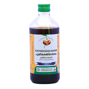 VAIDYARATNAM POOTHEEKARANJASAVAM - PACK OF 4  (450 ML EACH)