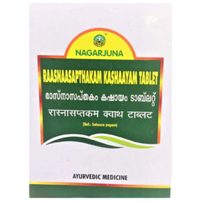 NAGARJUNA RAASNAASAPTHAKAM KASHAAYAM TABLET - pack of 2 (100 TABLETS each)