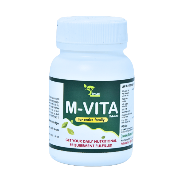 JIWAN AYURVED M-VITA - PACK OF 3 (60 TABLETS EACH)