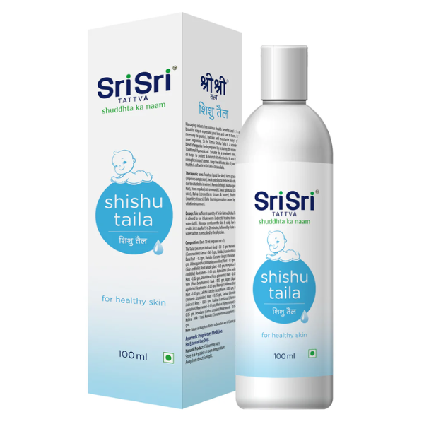 SRI SRI TATTVA SHISHU TAILA - PACK OF 3 (100 ML EACH)