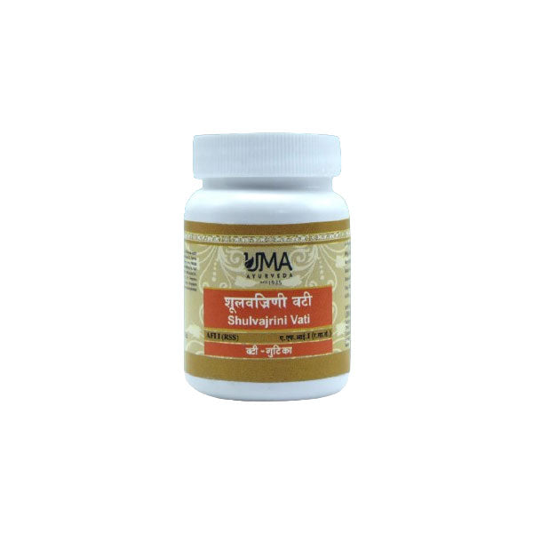 UMA AYURVEDA SHULVAJRINI VATI (80 TABLETS)