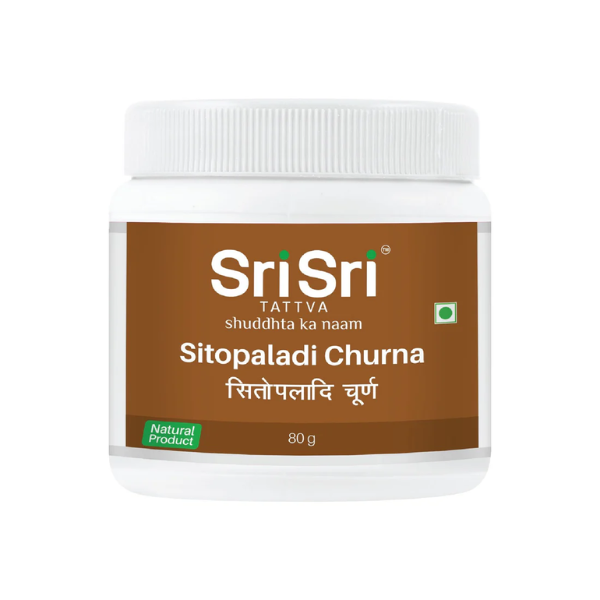 SRI SRI TATTVA SITOPALADI CHURNA - PACK OF 3 (80 GM EACH)