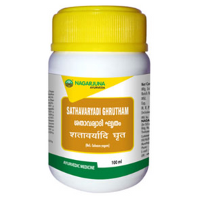 NAGARJUNA SATHAVARYADI GHRUTHAM - Pack of 4 (100 ML Each)