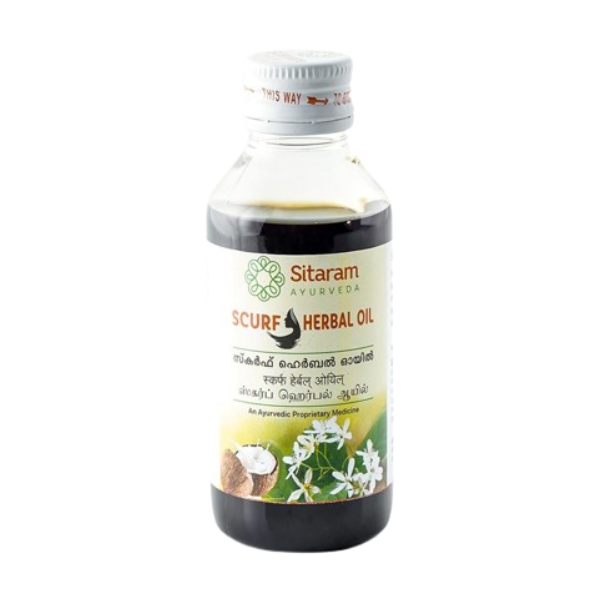 Sitaram Scurf Herbal Oil (100 ML)-Pack of 3