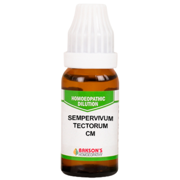 BAKSON'S HOMEOPATHY SEMPERVIVUM TECTORUM DILUTION CM - PACK OF 2 (10 ML EACH)