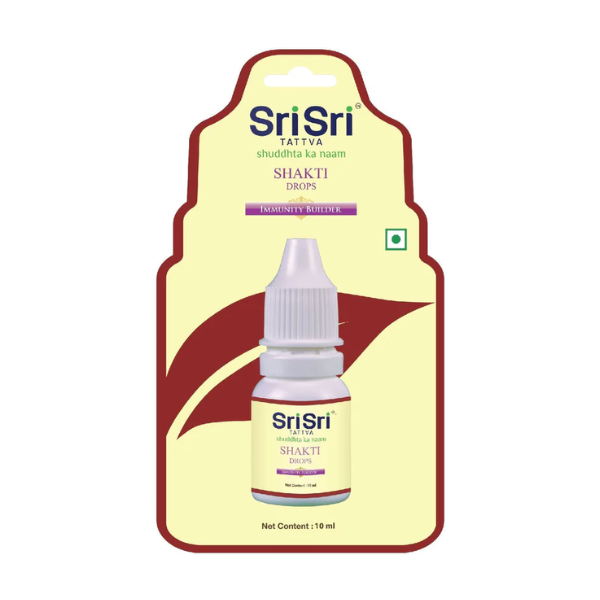 SRI SRI TATTVA SHAKTI DROPS - PACK OF 4 (10 ML EACH)