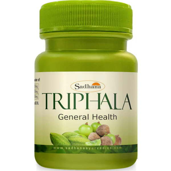 SADHANA TRIPHALA CAPSULE - PACK OF 3 (60 CAPS EACH)