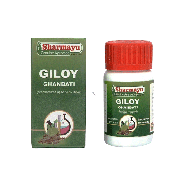 SHARMAYU GILOY GHANBATI - PACK OF 4 (40 TABLETS EACH)