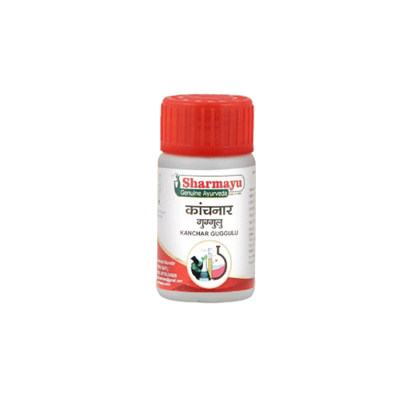 SHARMAYU KANCHNAR  GUGGULU - Pack of 5 (80 TABLETS each)