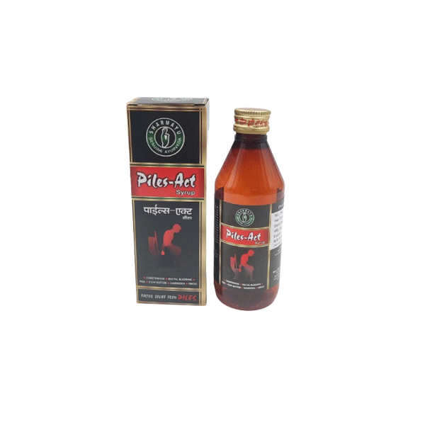 SHARMAYU PILES-ACT SYRUP (200 ML)-Pack of 3