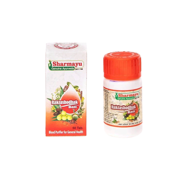 SHARMAYU RAKTASHODHAK BATI (50 TABLETS)-Pack of 4