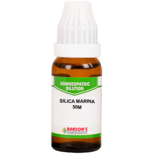 BAKSON'S HOMEOPATHY SILICA MARINA DILUTION 50M - PACK OF 2 (30 ML EACH)