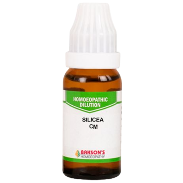 BAKSON'S HOMEOPATHY SILICEA DILUTION CM - PACK OF 2 (10 ML EACH)