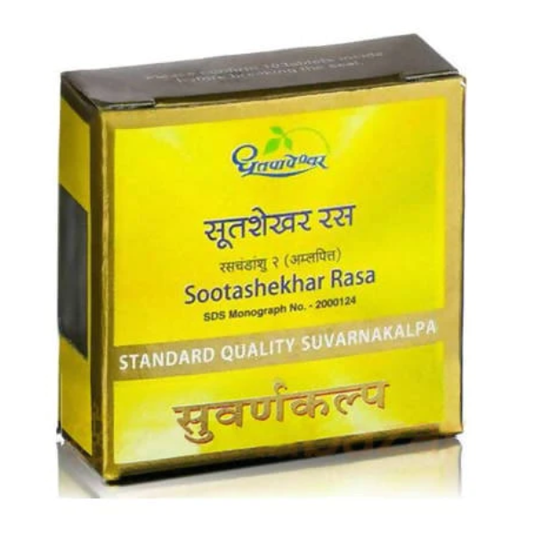 DHOOTAPAPESHWAR SOOTASHEKHAR RASA STANDARD